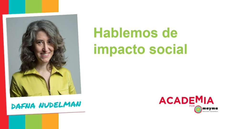 Hablemos de impacto social
